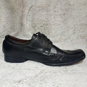 Lalikaer Black Lace Up Dress Shoes